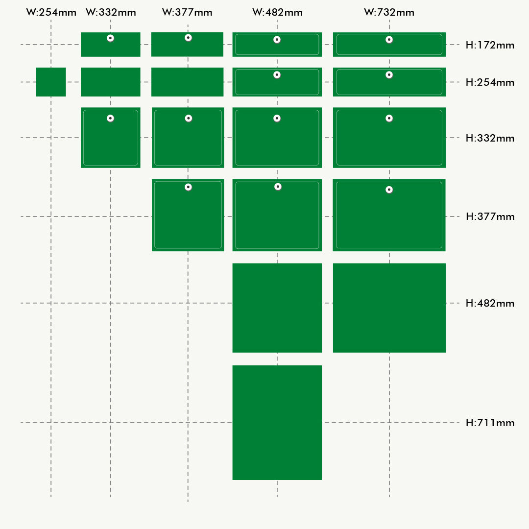 Atlas 2-Module Storage Console
