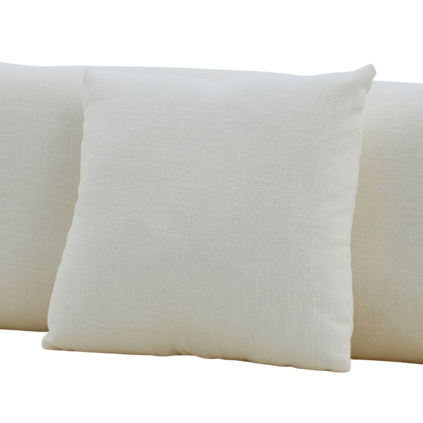 Snowdrift L-Shaped Sectional Sofa – Modular 3-Piece Set – Cream or Custom