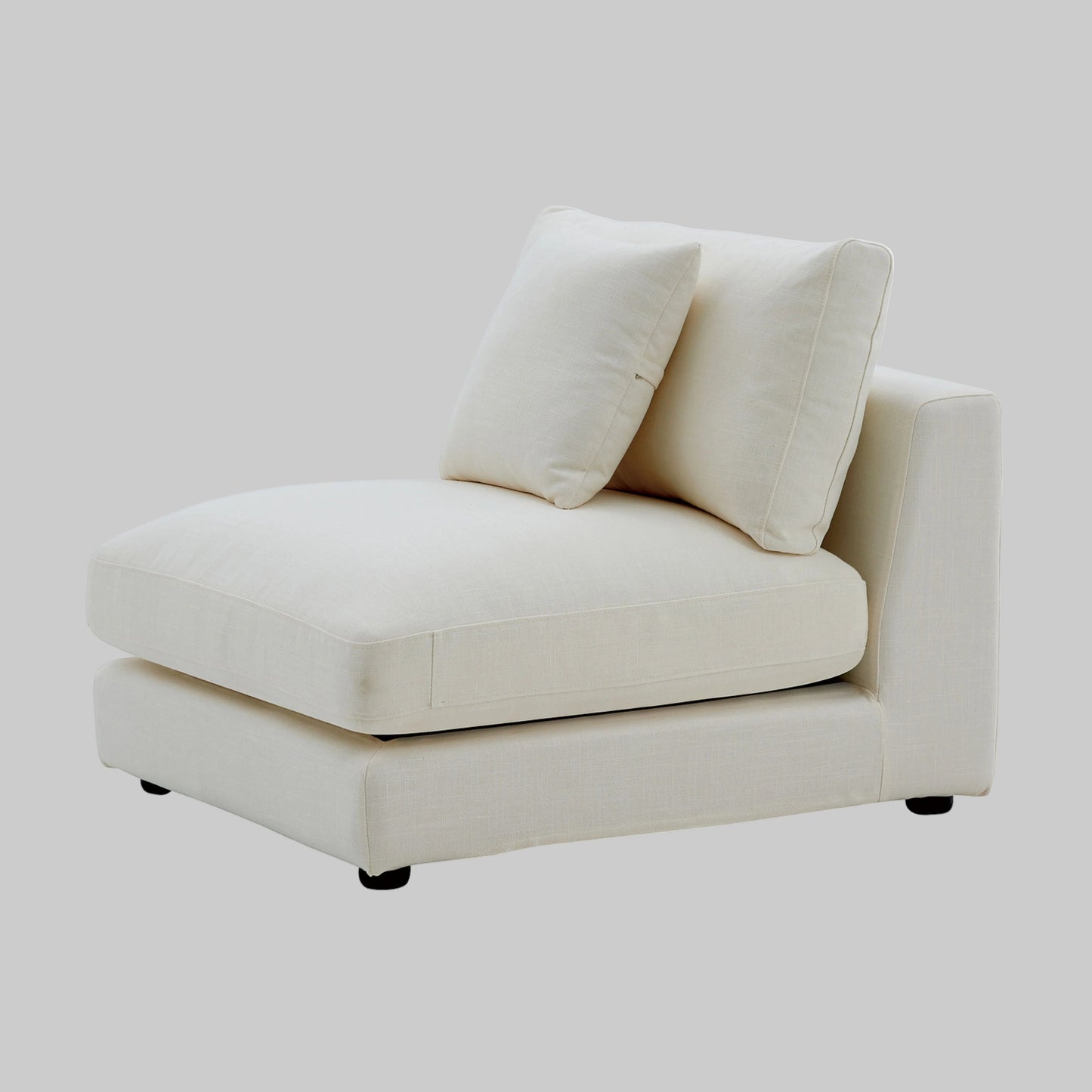 Snowdrift Sectional Sofa Armless Unit 80cm