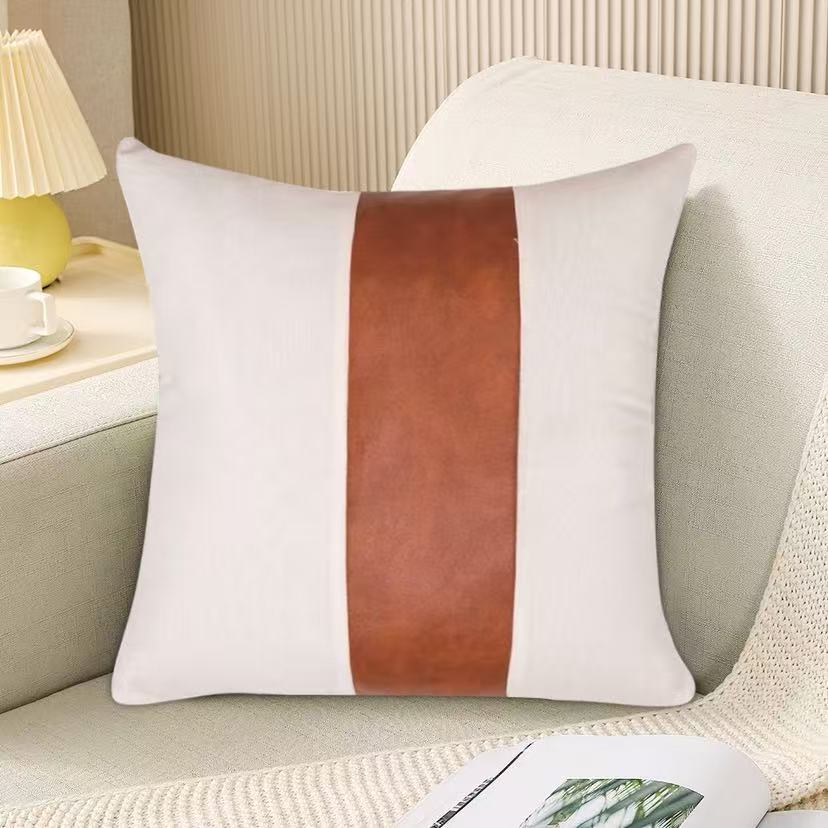 Patchwork Throw Pillow Cover