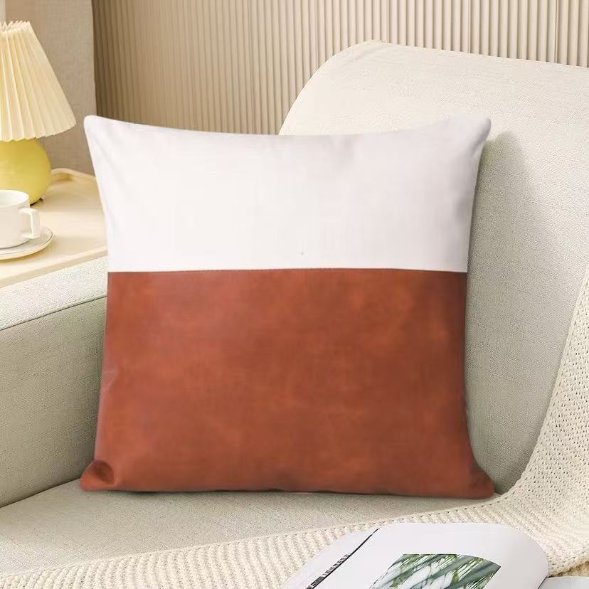 Patchwork Throw Pillow Cover