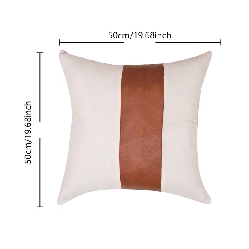 Patchwork Throw Pillow Cover