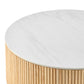 Ingrid Ceramic Top Round Coffee Table