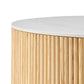 Ingrid Ceramic Top Round Coffee Table