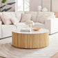 Ingrid Ceramic Top Round Coffee Table