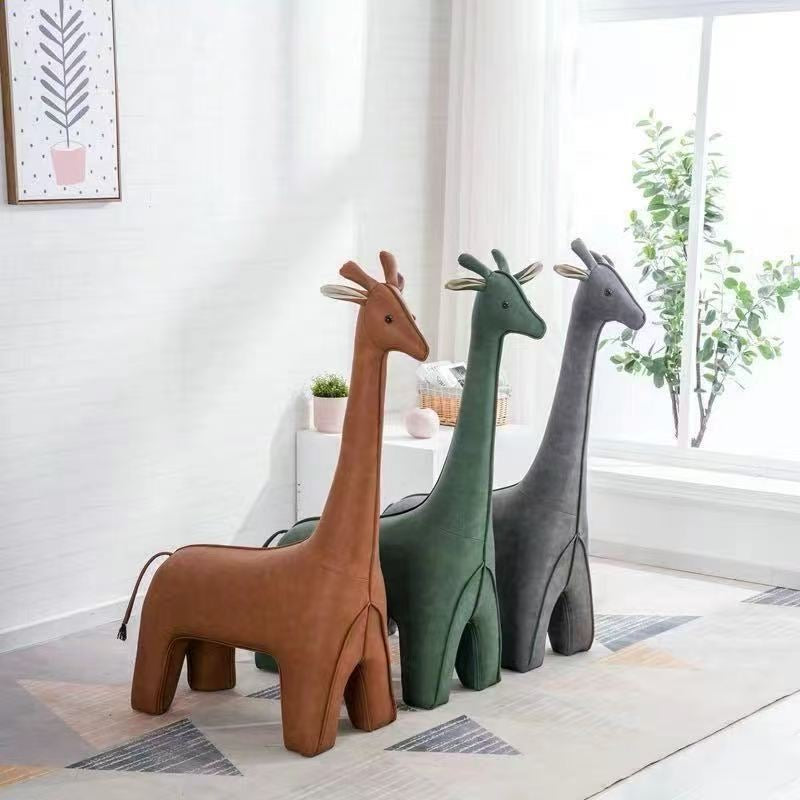 Giraffe Floor Chair Stool