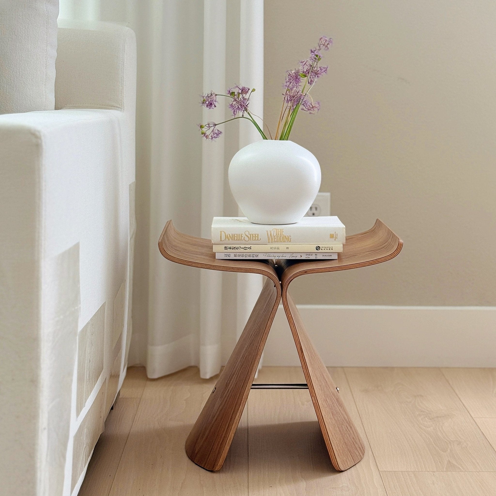 Butterfly Stool Side Table – Modern Accent Furniture