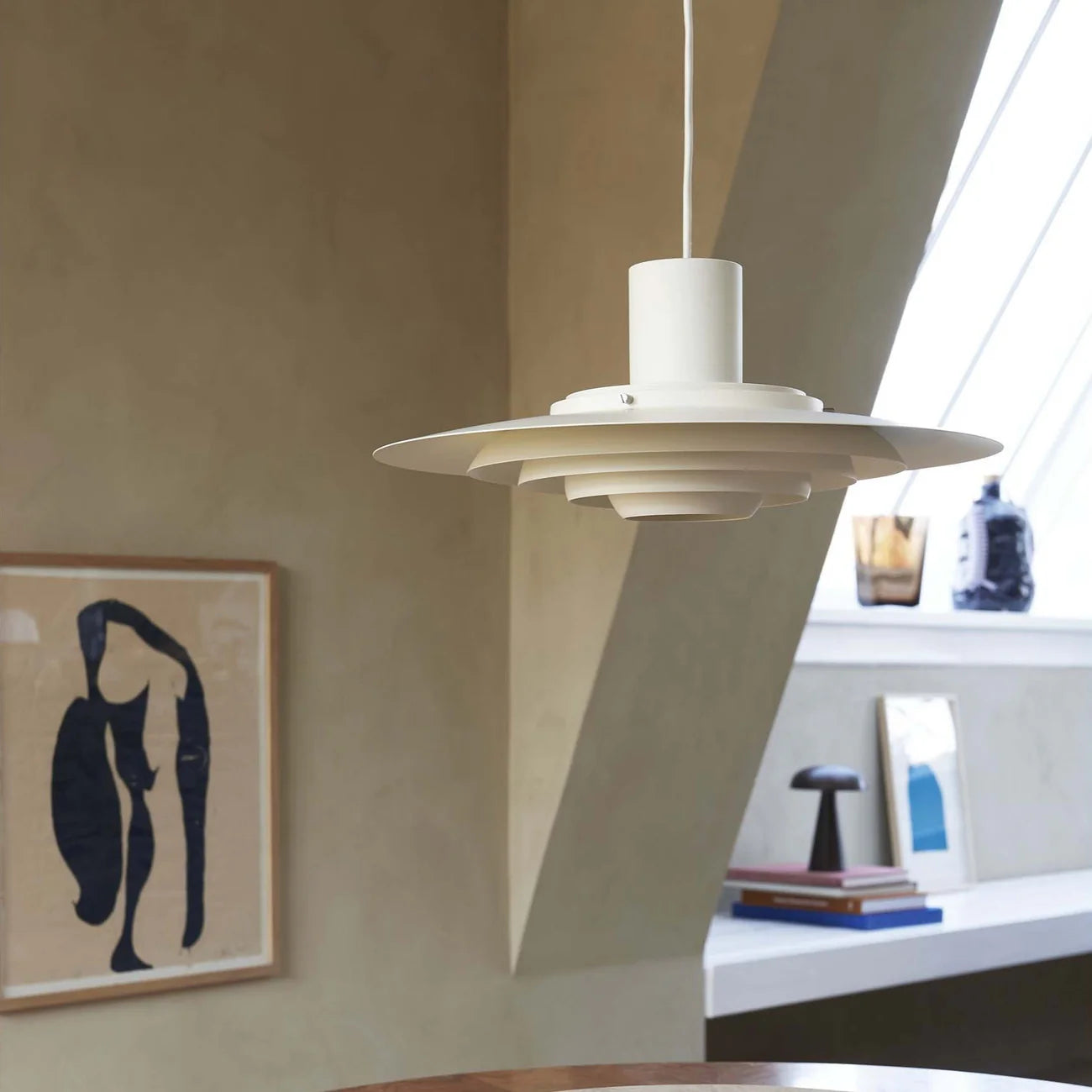 &Tradition P376 Pendant Lamp – Danish Modern 5-Layer Aluminum Pendant Light