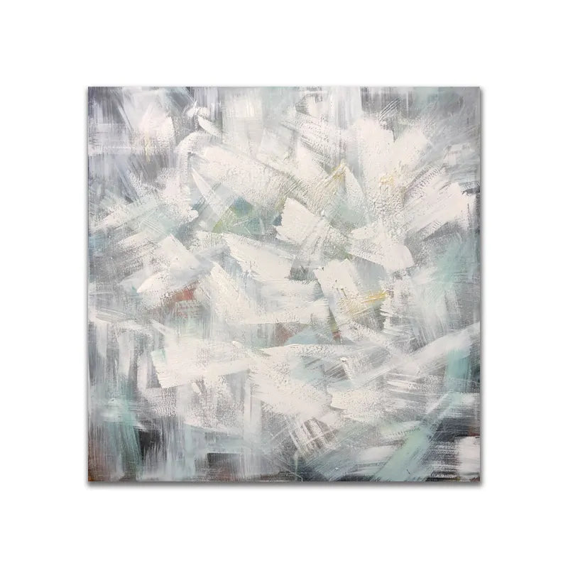 Abstract Art White