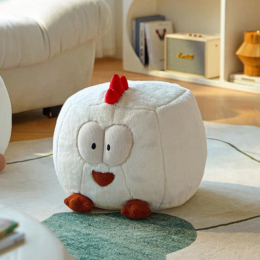 Cute Beanbag Ottoman Stool