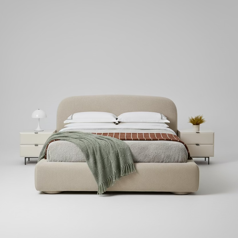 Lumi Upholstered Bed Frame