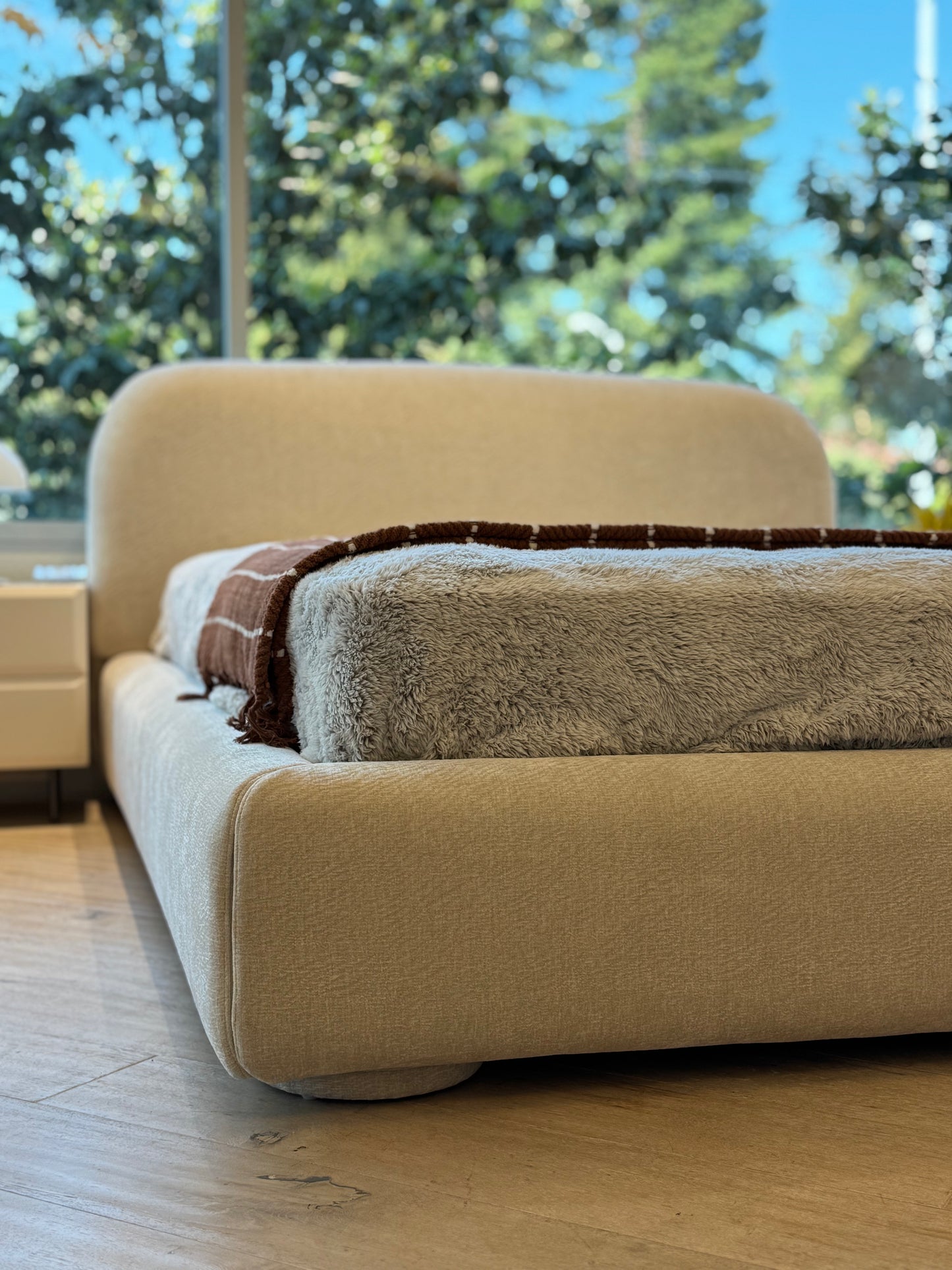 Lumi Upholstered Bed Frame