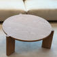 Round Oak Coffee Table