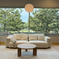 Round Oak Coffee Table