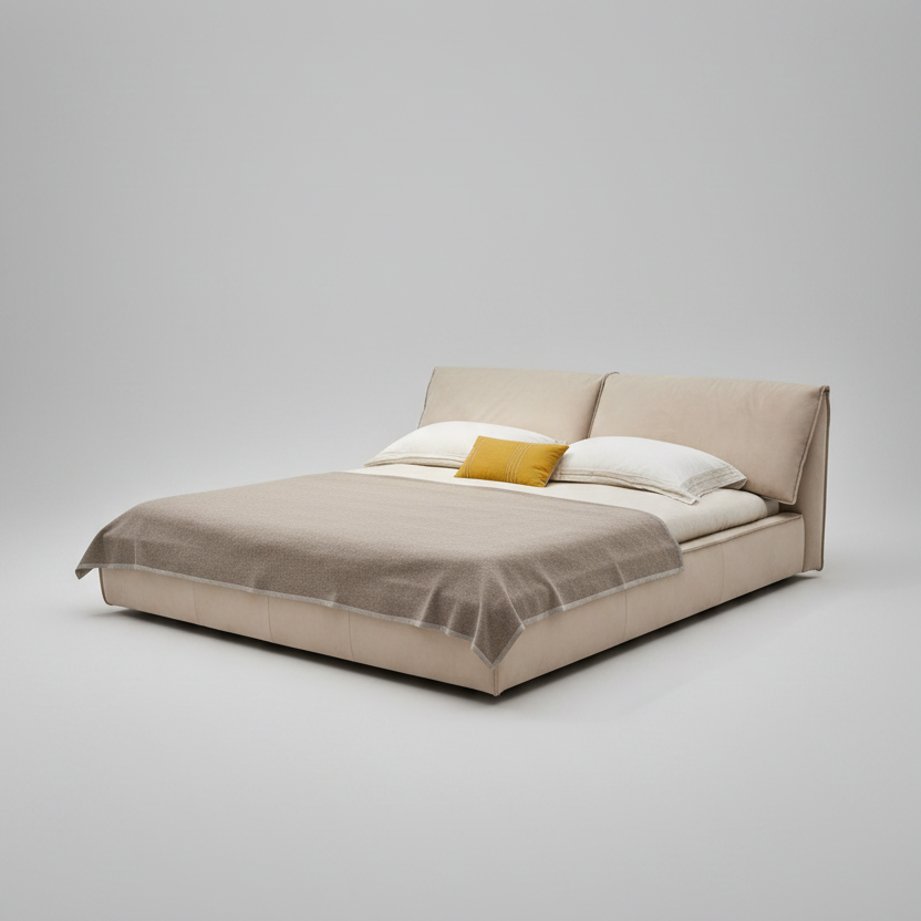 Velvet Upholstered Bed Frame