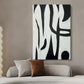 Black & White Stripes Wall Art