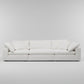 Heavenly Sectional Sofa – Modular 3-Piece Set – Cream