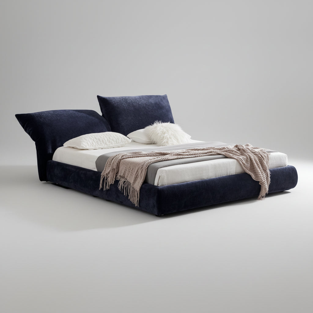 Petala Wave Upholstered Bed