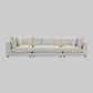 Snowdrift Cream Sectional Sofa – Modular 3-Piece Set