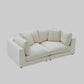 Snowdrift Sectional Sofa – Modular 2-Piece Arm Units – Cream