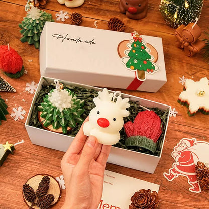 Christmas Handmade Scented Candle Gift Box Set