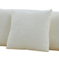 Snowdrift Sectional Sofa with Footrest – Modular 5-Piece Set – Cream or Grey