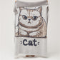 Plush Knit Cat Throw Blanket