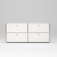 Atlas 4-Module Media Console - 4 Doors